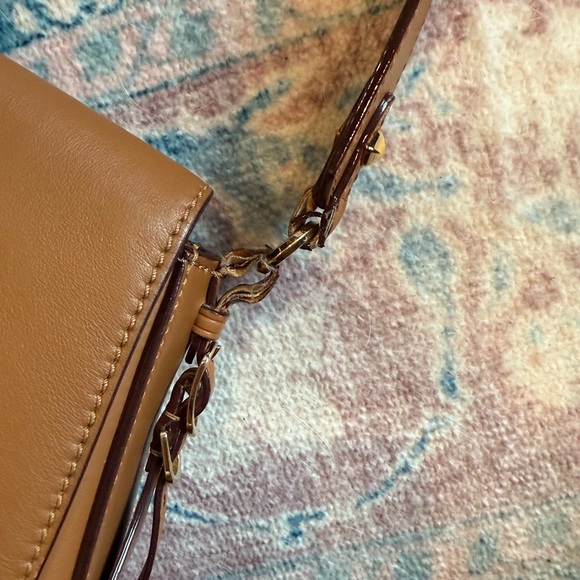 Jimmy Choo Tan Leather Shoulder Bag - Picture 5 of 16